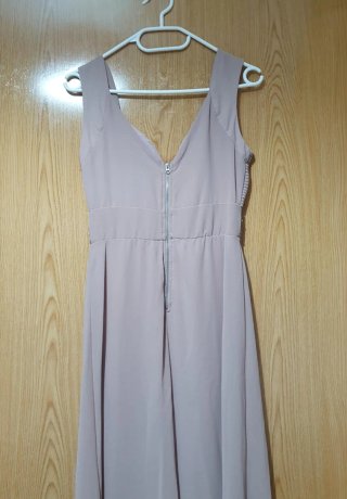 Vestido largo con pedrería