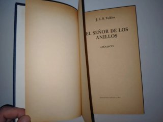 Tolkien El Señor de los Anillos primera edición