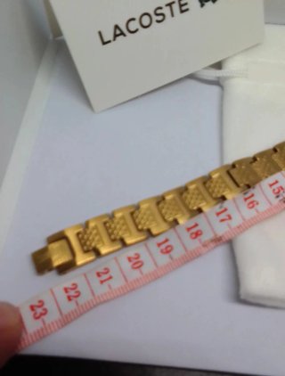 Pulsera Lacoste Dorada