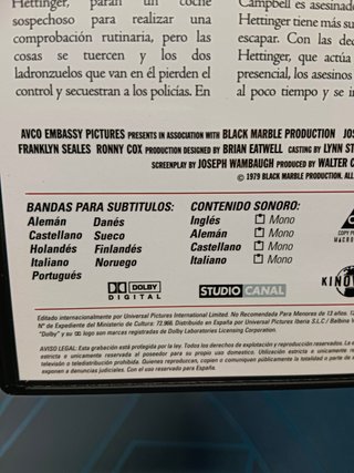 DVD, EL CAMPO DE LAS CEBOLLAS (THE ONION FIELD)