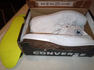 Converse All Star Blancas Talla 42