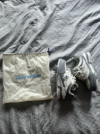 LV Skate bianche grigie NUOVE PREZZO TRATTABILE