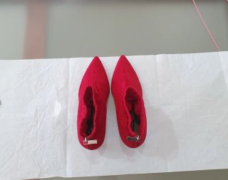 Botines rojos