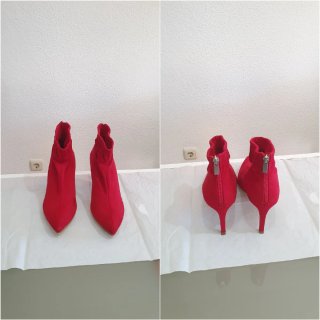 Botines rojos