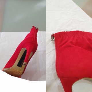 Botines rojos