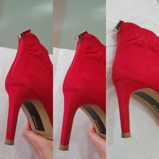 Botines rojos