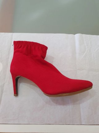 Botines rojos