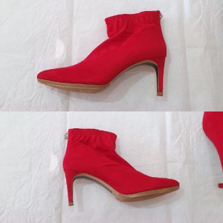 Botines rojos