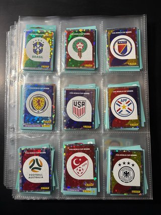 Lote Stickers Mundial 2026