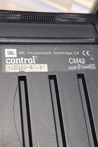 Altavoces JBL Control CM42 Negros