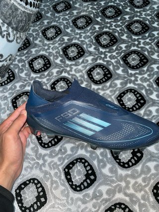 Adidas F50 Botas de Fútbol Azul/Turquesa