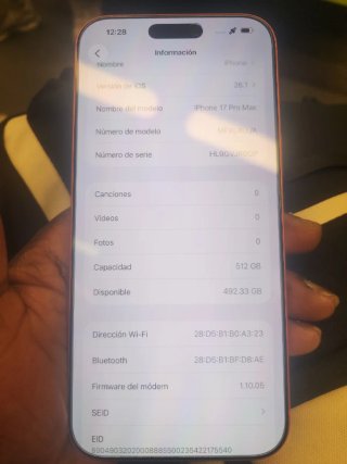 iPhone 17 Naranja - Solo Activar