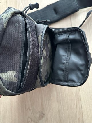 Bandolera Táctica Camuflaje Negro