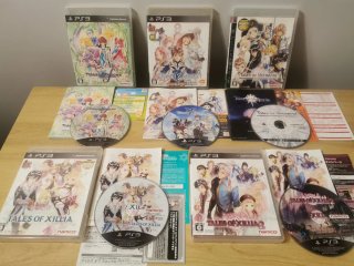 Lote de 9 Juegos Tales of Series PS2 y PS3
