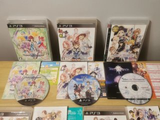 Lote de 9 Juegos Tales of Series PS2 y PS3