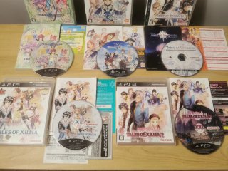 Lote de 9 Juegos Tales of Series PS2 y PS3