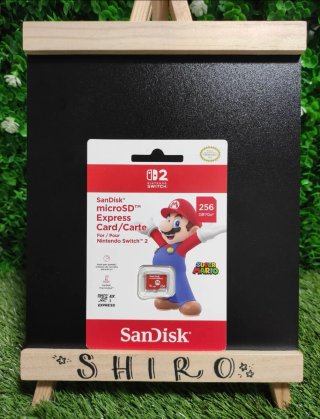 (NUEVA) Nintendo Switch 2 -MicroSD Express Sandisk