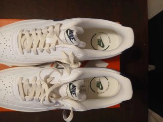 Nike Court Vision Bianche/Nere Taglia 47