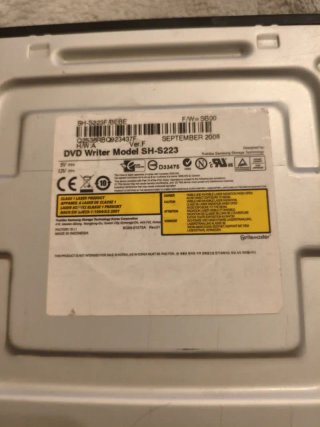 Grabadora DVD Super Writemaster SH-S223