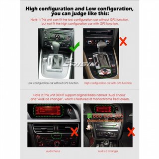 RADIO NAVEGADOR DVD GPS 7” TÁCTIL 2DIN PARA AUDI