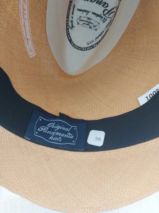 Sombrero Panamá fino cintillo verde Panamania Hats