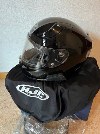 Casco HJC RPHA 11 Negro Metal Talla M