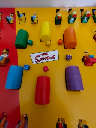 Juego Parchís Los Simpsons 4-6 Jugadores