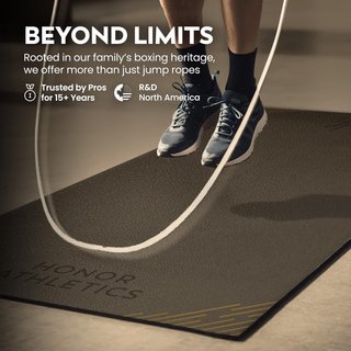 Tapete Honor Athletics para saltar cuerda NUEVO