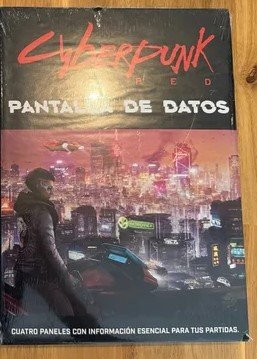 CYBERPUNK RED JUEGO DE ROL PANTALLA DE DATOS