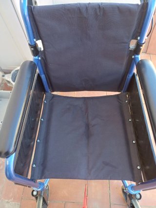 Silla plegable de ruedas / foldable wheelchair