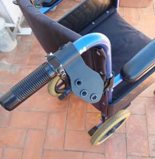 Silla plegable de ruedas / foldable wheelchair