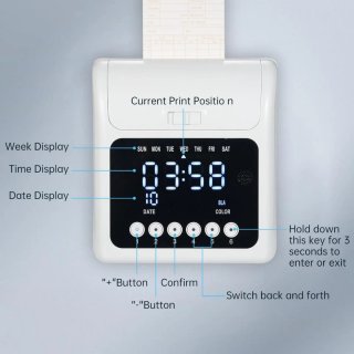Reloj control horario Pantalla Led Nuevo