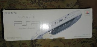 Caja PSP 2004 blanco perla