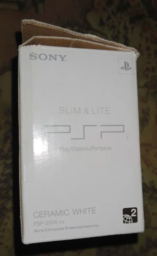 Caja PSP 2004 blanco perla