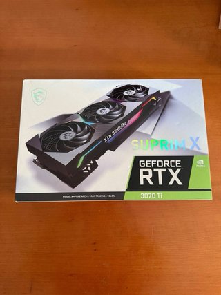 MSI GeForce RTX 3070 Ti SUPRIM X 8G - Impecable