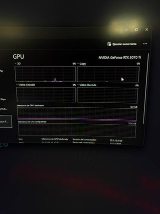 MSI GeForce RTX 3070 Ti SUPRIM X 8G - Impecable