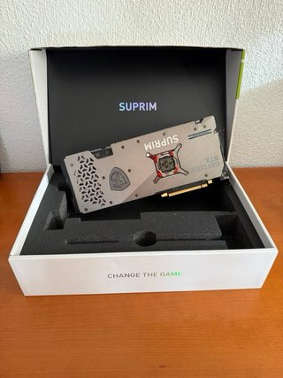 MSI GeForce RTX 3070 Ti SUPRIM X 8G - Impecable