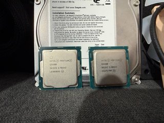 Lote Componentes PC: Fuentes, HDD, Fans, CPUs
