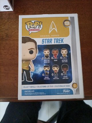 Funko Pop Star Trek Captain Kirk 1138