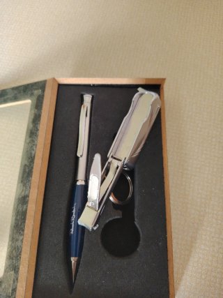 Set regalo penna e portachiavi Renato Balestra