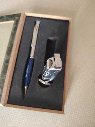 Set regalo penna e portachiavi Renato Balestra