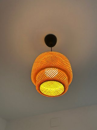 Lámpara de techo bambú SINNERLIG Ikea