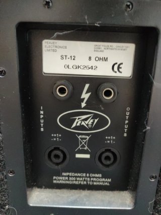 Altavoz Peavey ST-12 Negro