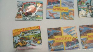 12 Sobres grandes Montaman y Montaplex,más extras