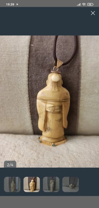 Colgante Oro Figura Hombre Sabio