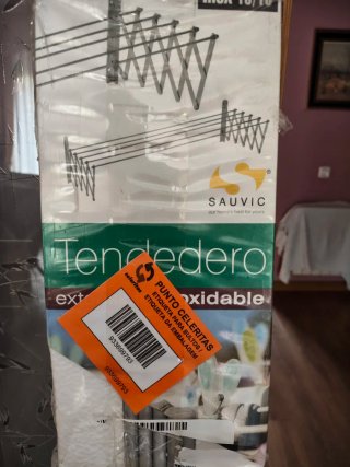 Tendedero extensible de aluminio