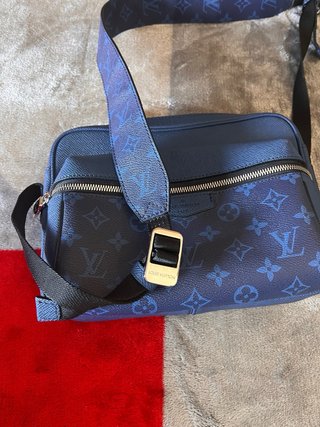 Bolso Louis Vuitton Azul y Negro