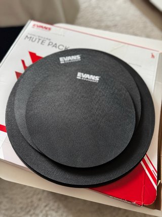Kit Silenciadores Batería Evans SoundOff