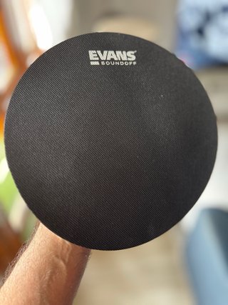 Kit Silenciadores Batería Evans SoundOff