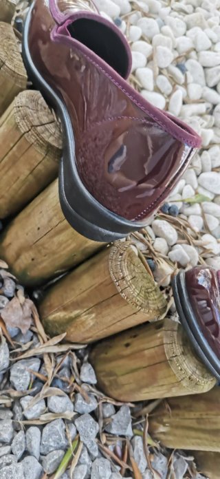 Mocasines granates Merkal Talla 40